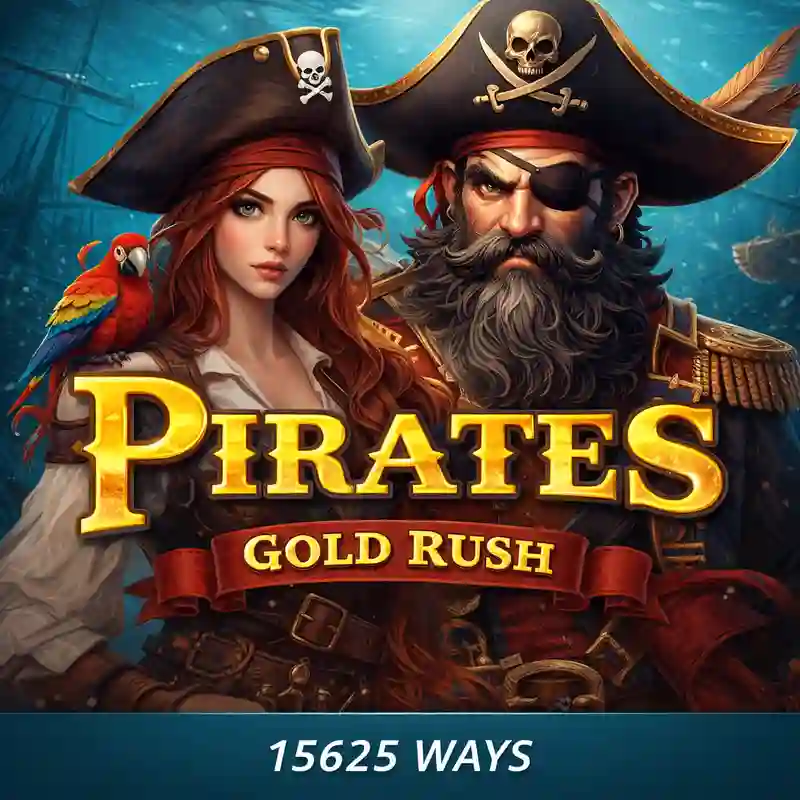 Pirates Gold Rush online slot game at okjl casino